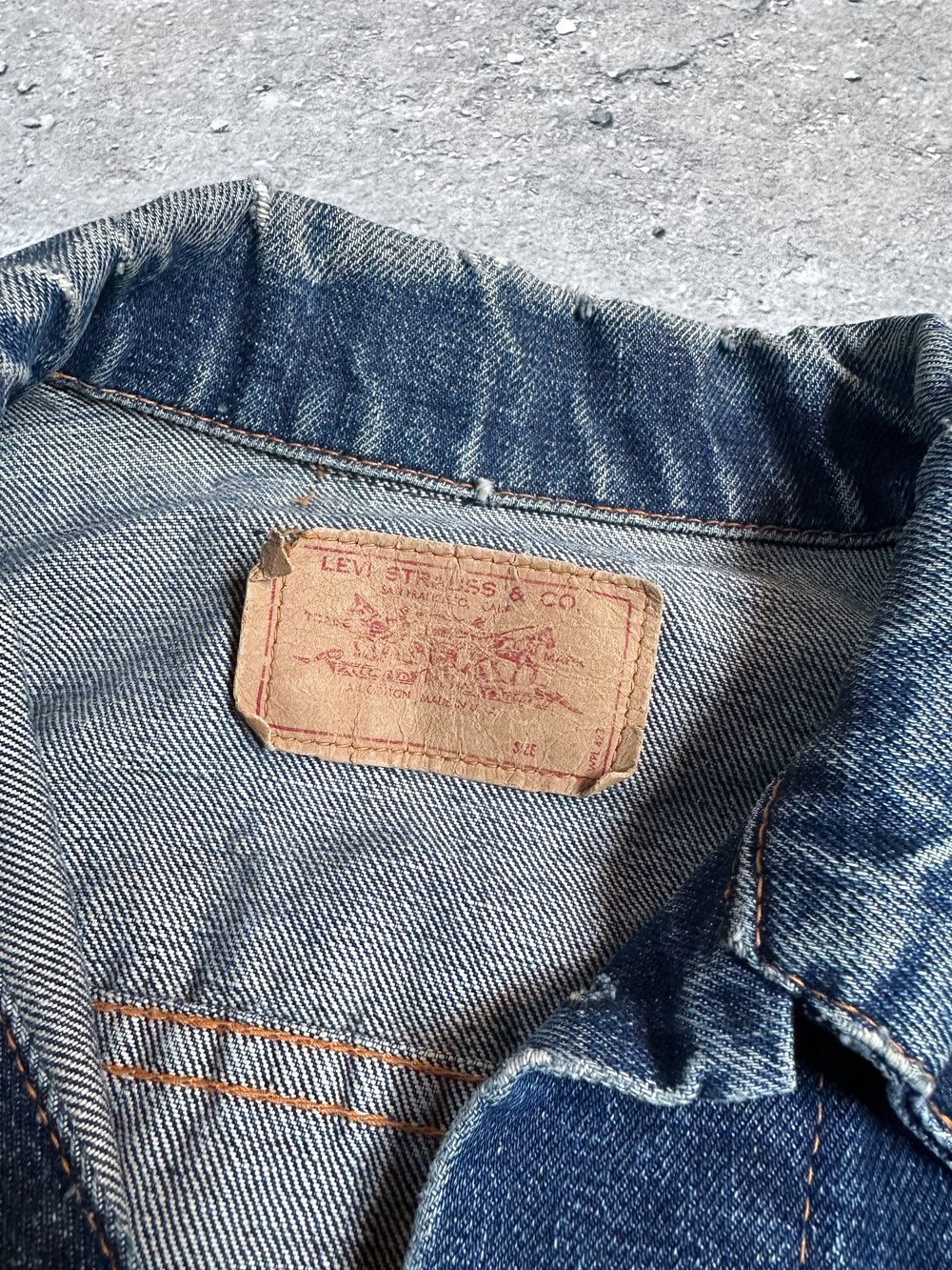 Levi’s 1960’s Big-E 'Type III' 70505-0217 Denim Jacket