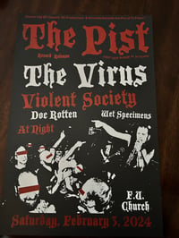 Feb 3RD - The Pist Record Release show in Philadelphia.