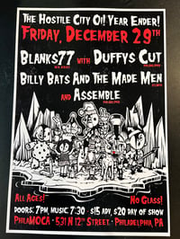 Dec 29th - Blanks77 & Billy Batts @ Philamoca
