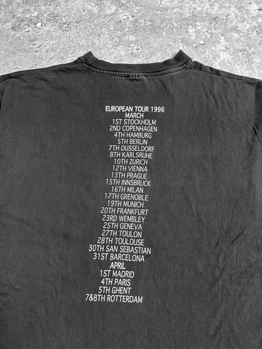 *Rare* Lenny Kravitz 1996 ‘European Tour’ T-Shirt