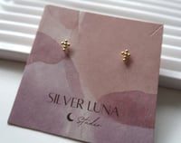 Image 1 of Mini cross ear studs 迷你十字架耳钉