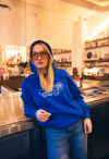 Hoodie Bleu - Les Visions du Coeur