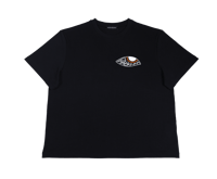 Image 1 of T-Shirt NERA in jersey di cotone TANGELO EYE