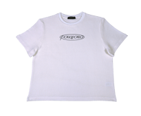 Image 1 of T-Shirt BIANCA ad uncinetto di cotone 