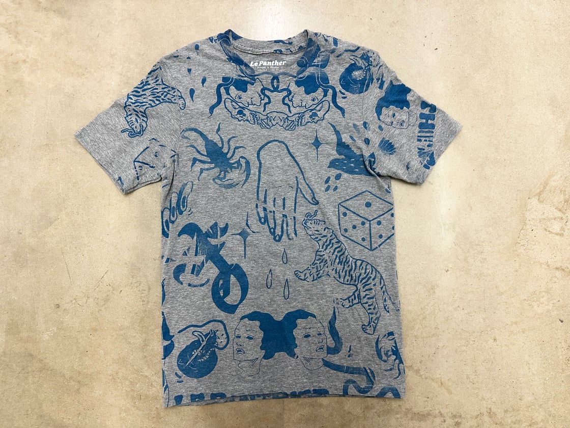 Image of NEW Limited Edition All Over Screen Printed Tees
