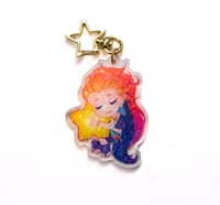 Image 1 of Zoe Holographic Keychain