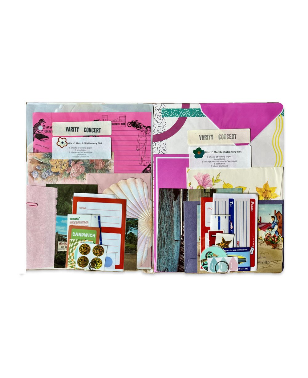 Image of Lindsay Stewart "Paper Pack" "Craft Pack" "Stationary Set" "Big Postcard"