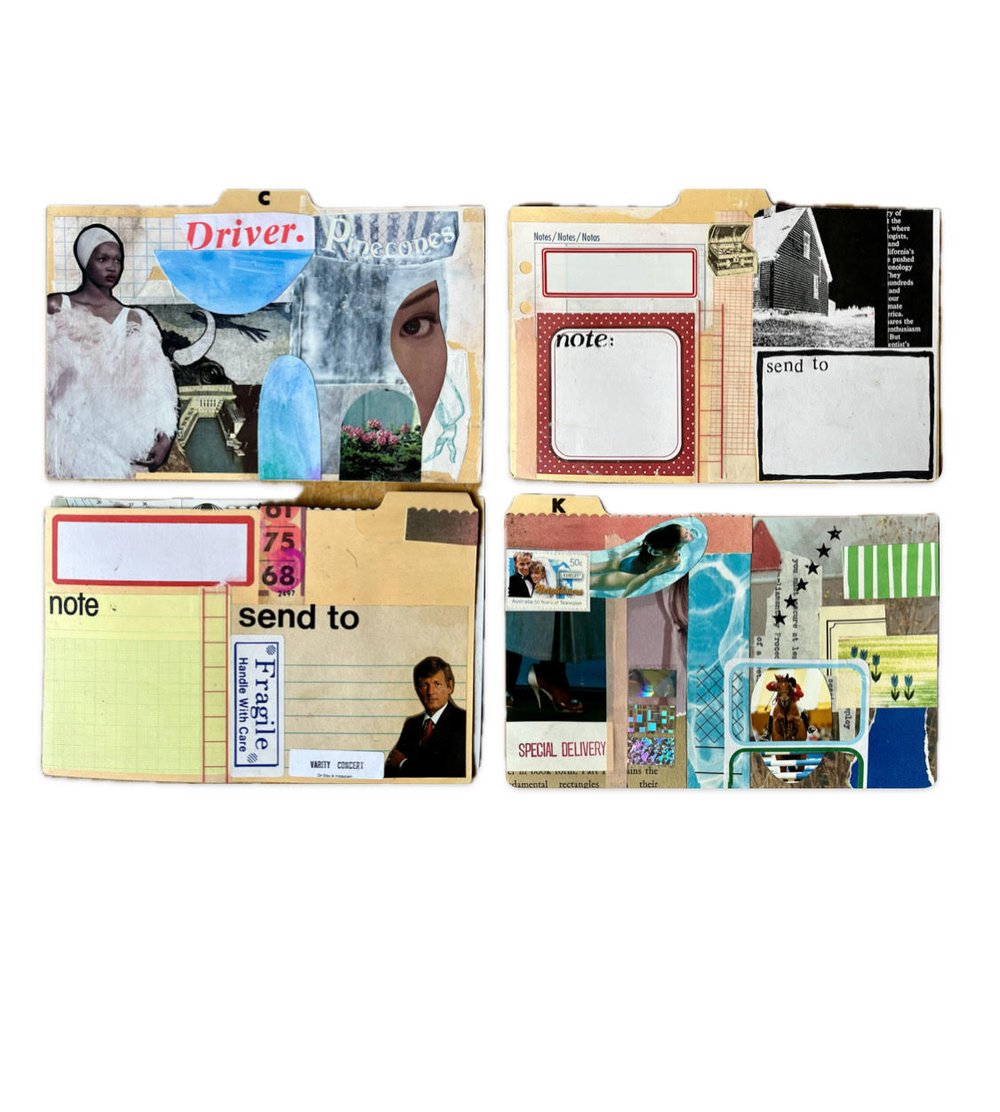 Image of Lindsay Stewart "Paper Pack" "Craft Pack" "Stationary Set" "Big Postcard"