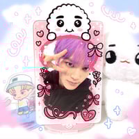 Image 2 of Taeyong Tyong Rice Ball Acrylic Photocard Stand