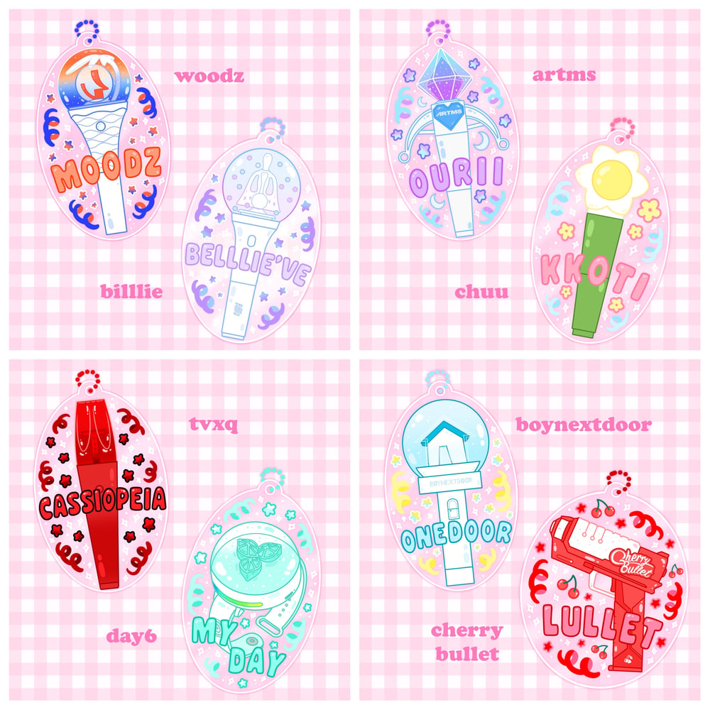 PREORDER: Fandom Acrylic Keychains Series 7