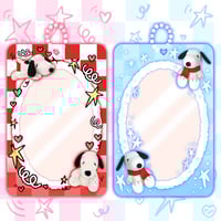 Image 5 of Snoopy Plush Double Sided Acrylic Photocard Holder