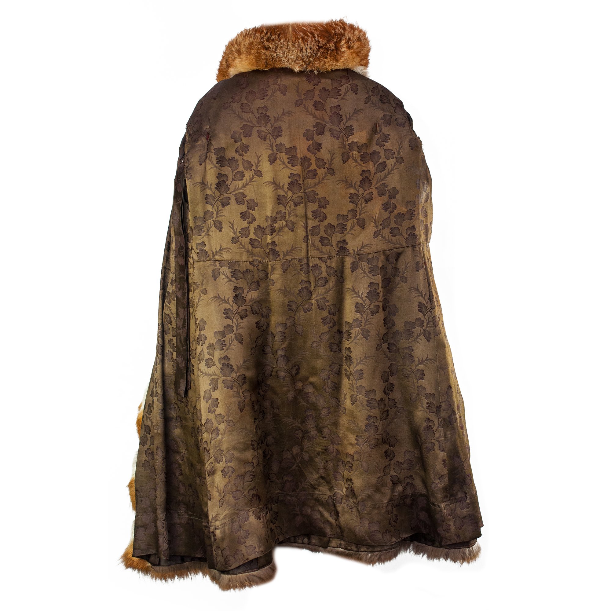 Image of Red Fox Fur Vintage Long Coat