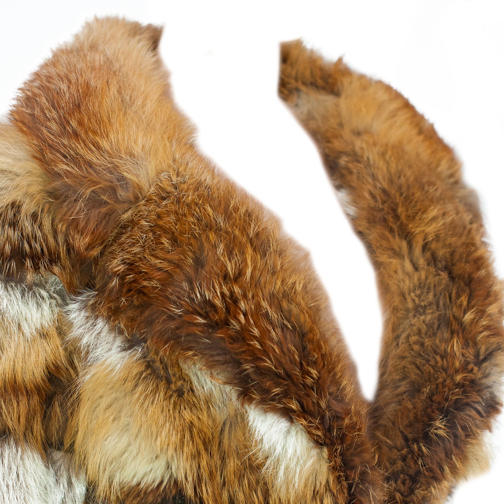 Image of Red Fox Fur Vintage Long Coat
