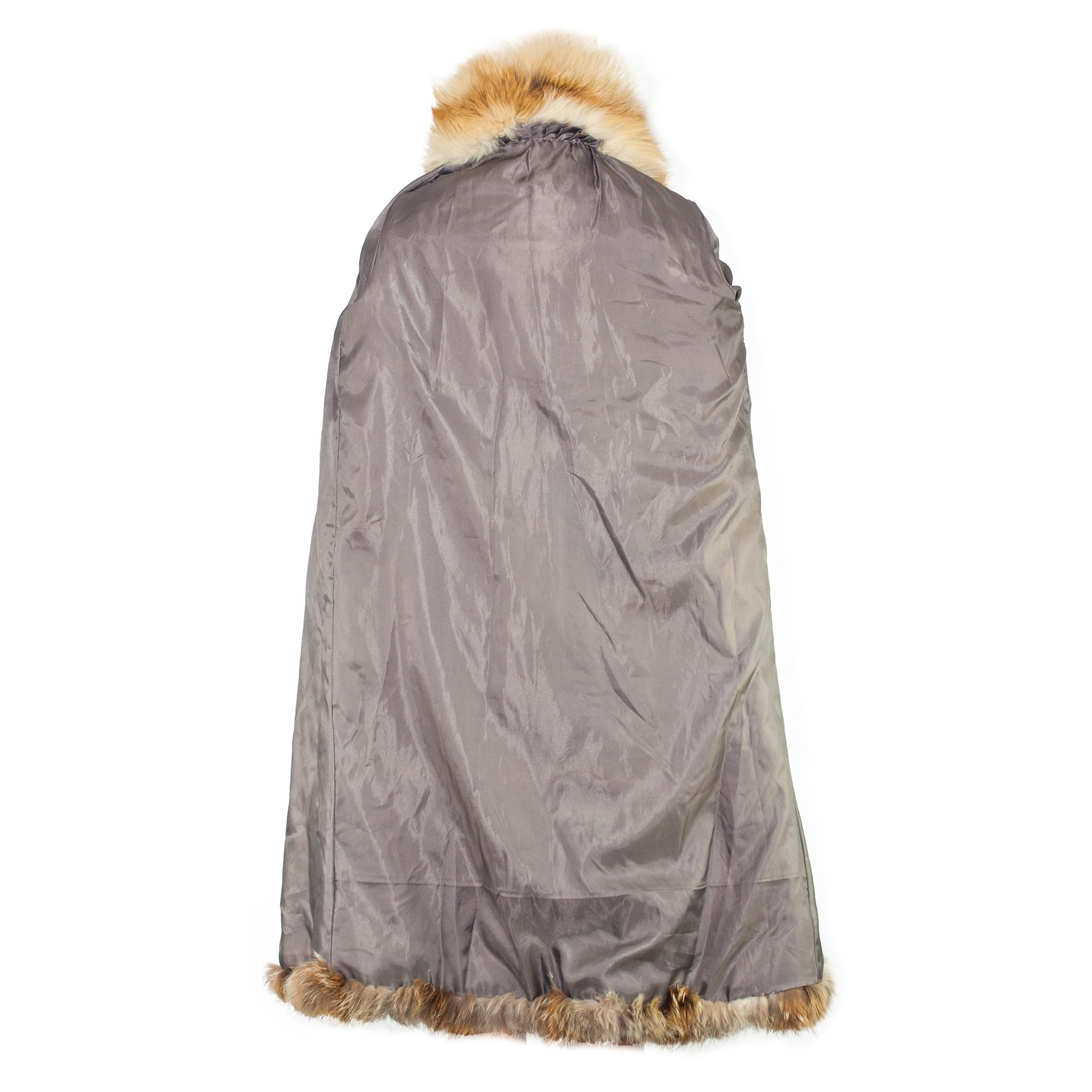 Image of White Fox Fur Vintage Long Coat