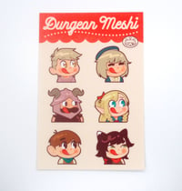 Image 2 of Dungeon Meshi Sticker Sheet