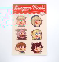 Image 1 of Dungeon Meshi Sticker Sheet