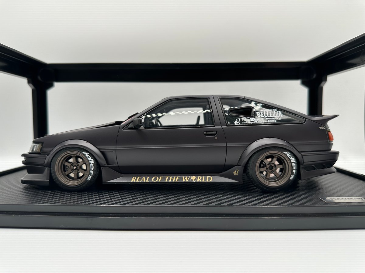 1/18 IGNITION MODEL IG2606 RWB AE86 Matte Black | fizz collective 1/18 IGNITION MODEL IG2606 RWB AE86 Matte Black | fizz collective