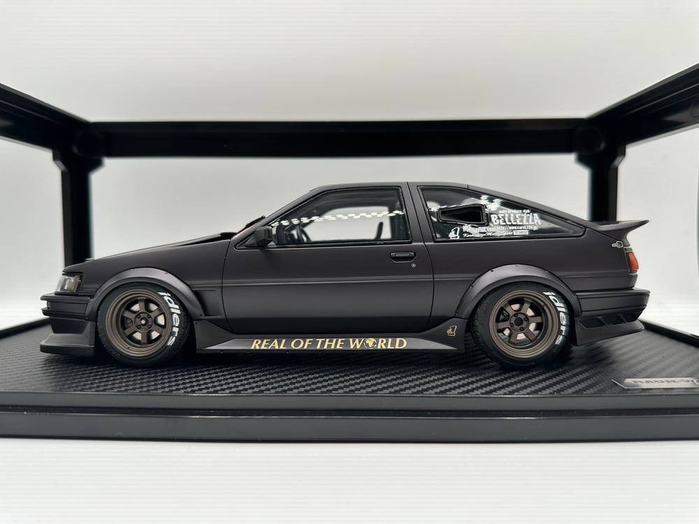 Image of 1/18 IGNITION MODEL IG2606 RWB AE86 Matte Black