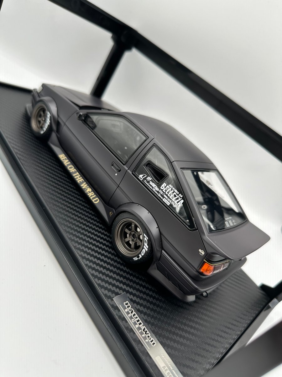 1/18 IGNITION MODEL IG2606 RWB AE86 Matte Black | fizz collective 1/18 IGNITION MODEL IG2606 RWB AE86 Matte Black | fizz collective