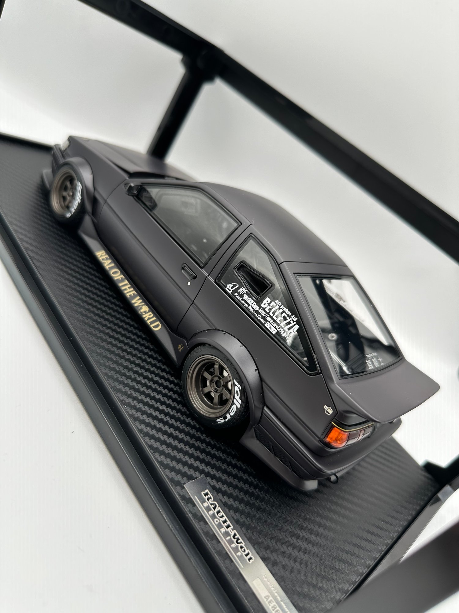 1/18 IGNITION MODEL IG2606 RWB AE86 Matte Black | fizz collective 1/18 IGNITION MODEL IG2606 RWB AE86 Matte Black | fizz collective