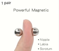 Image 2 of Magnetic Nipple/Scrotum Ring