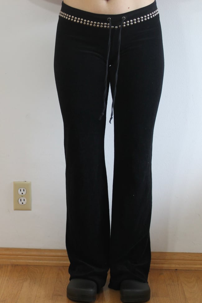 Y2K Studded Track Pant