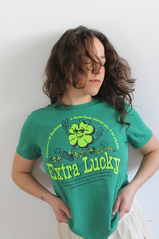 Y2K Extra Lucky Baby Tee