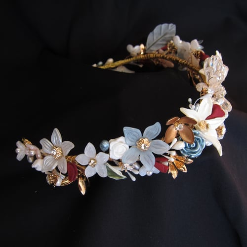 Image of Vivid Blooms headpiece