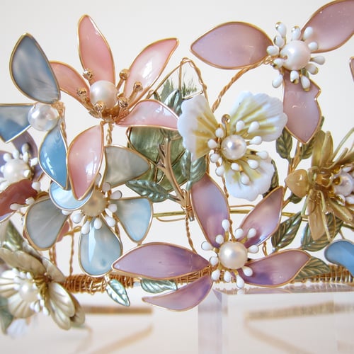 Image of Pastel Petals tiara