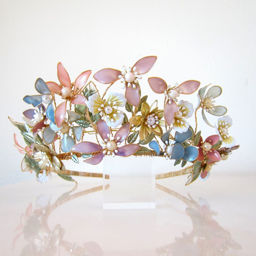 Image of Pastel Petals tiara