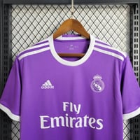 Image 3 of Real Madrid Retro 16/17 Away Jersey
