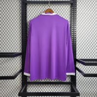 Image 2 of Real Madrid 16/17 Retro Long Sleeve Away Jersey