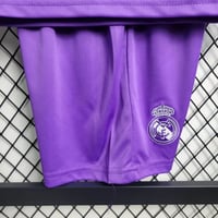 Image 4 of Real Madrid Retro 16/17 Away Kids Kit