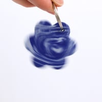 Image 4 of Blueberry Flower Keyring