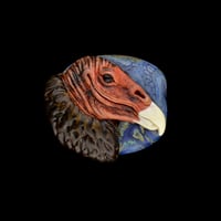 Image 1 of XL. Turkey Vulture #2 - FLamework Glass Sculpture Bead