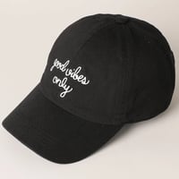 Image 3 of Good Vibes Only Embroidered Cap