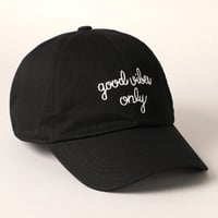 Image 4 of Good Vibes Only Embroidered Cap