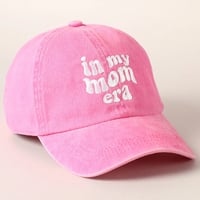 Image 1 of  In My Mom Era Embroidered Baseball Cap