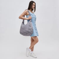 Image 2 of Revive - Quilted Nylon Hobo