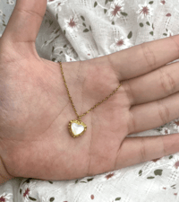Image 3 of Vintage Heart Necklace