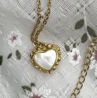Image 2 of Vintage Heart Necklace