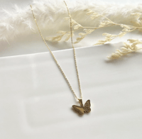 Image 4 of "Monarch" Butterfly Necklace