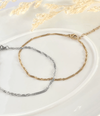 Image 1 of Wave Chain Anklet
