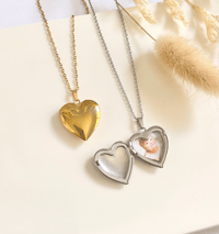 Image 1 of Heart Locket Necklace