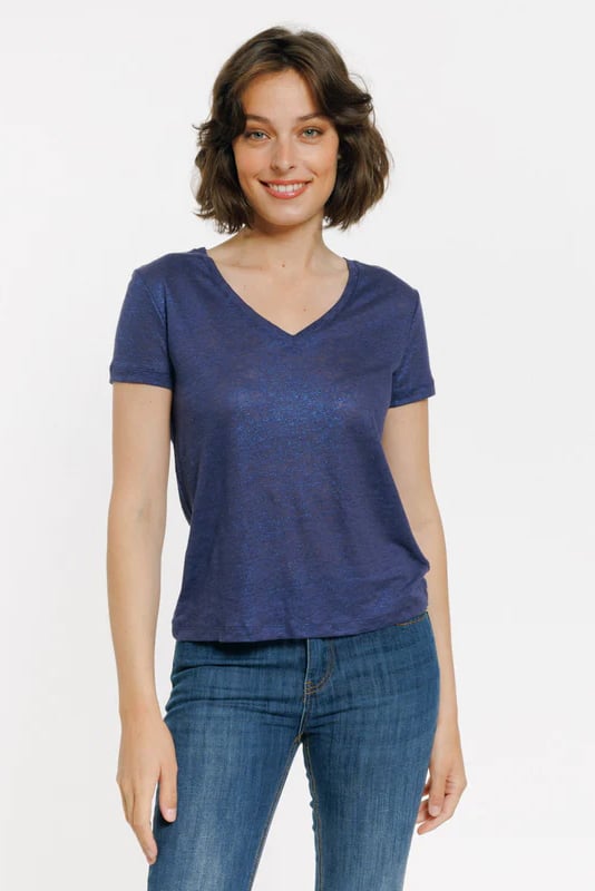 Image of Camiseta Adelle Azul