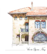 Image 2 of Villa des Glycines, art nouveau Nancy