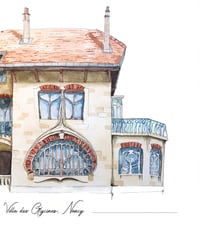Image 3 of Villa des Glycines, art nouveau Nancy