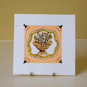 Image of Floral Arrangement - Original Painting