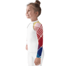 Image 4 of Kids Rash Guard-Madras Sleeve