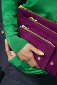 Image 1 of Pouch Iona Purple Rain S